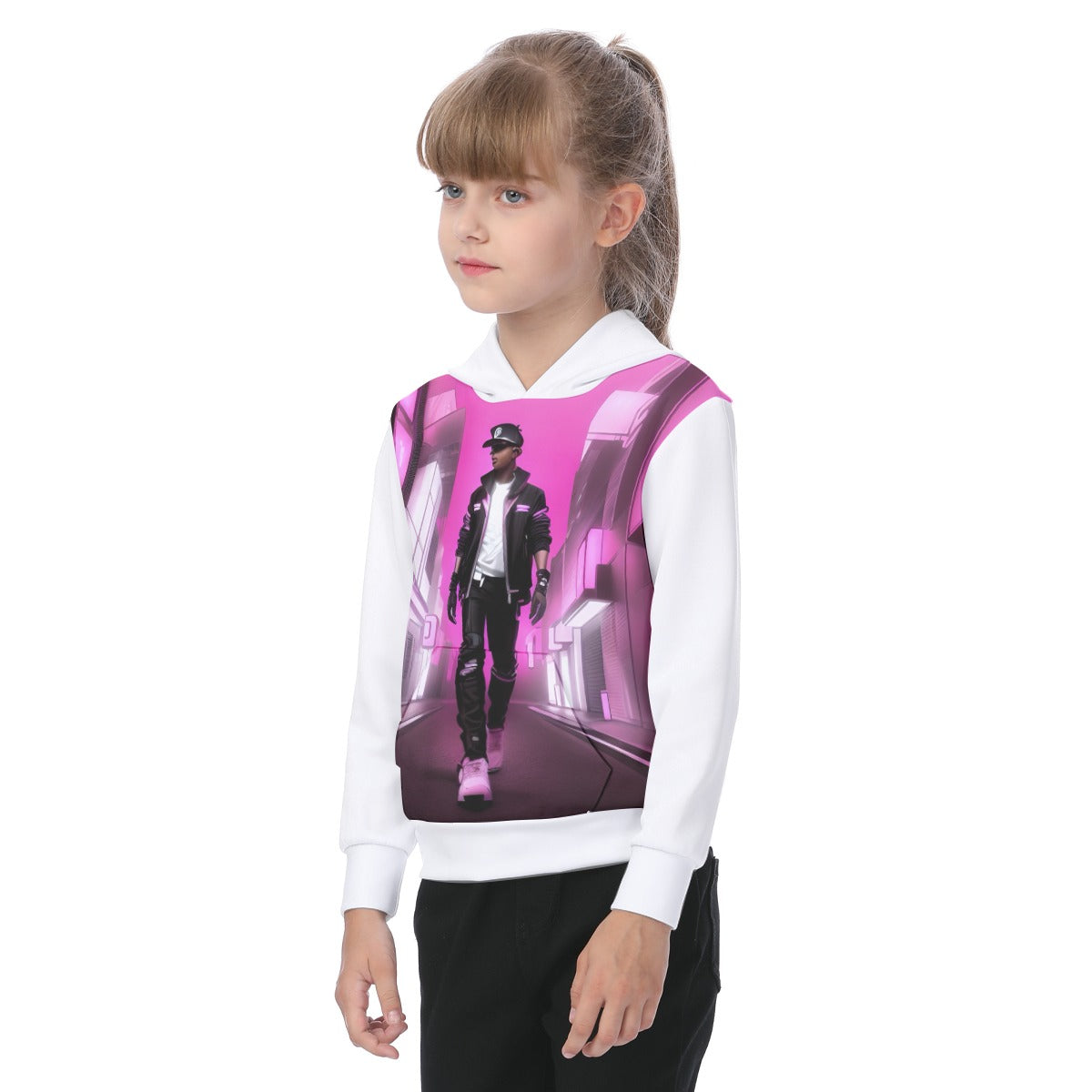 All-Over Print Oversized Kid's Hoodie