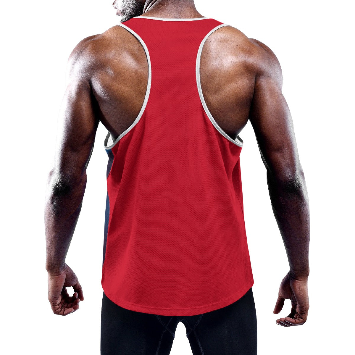 All-Over Print Men's Slim Y-Back Muscle Tank Top