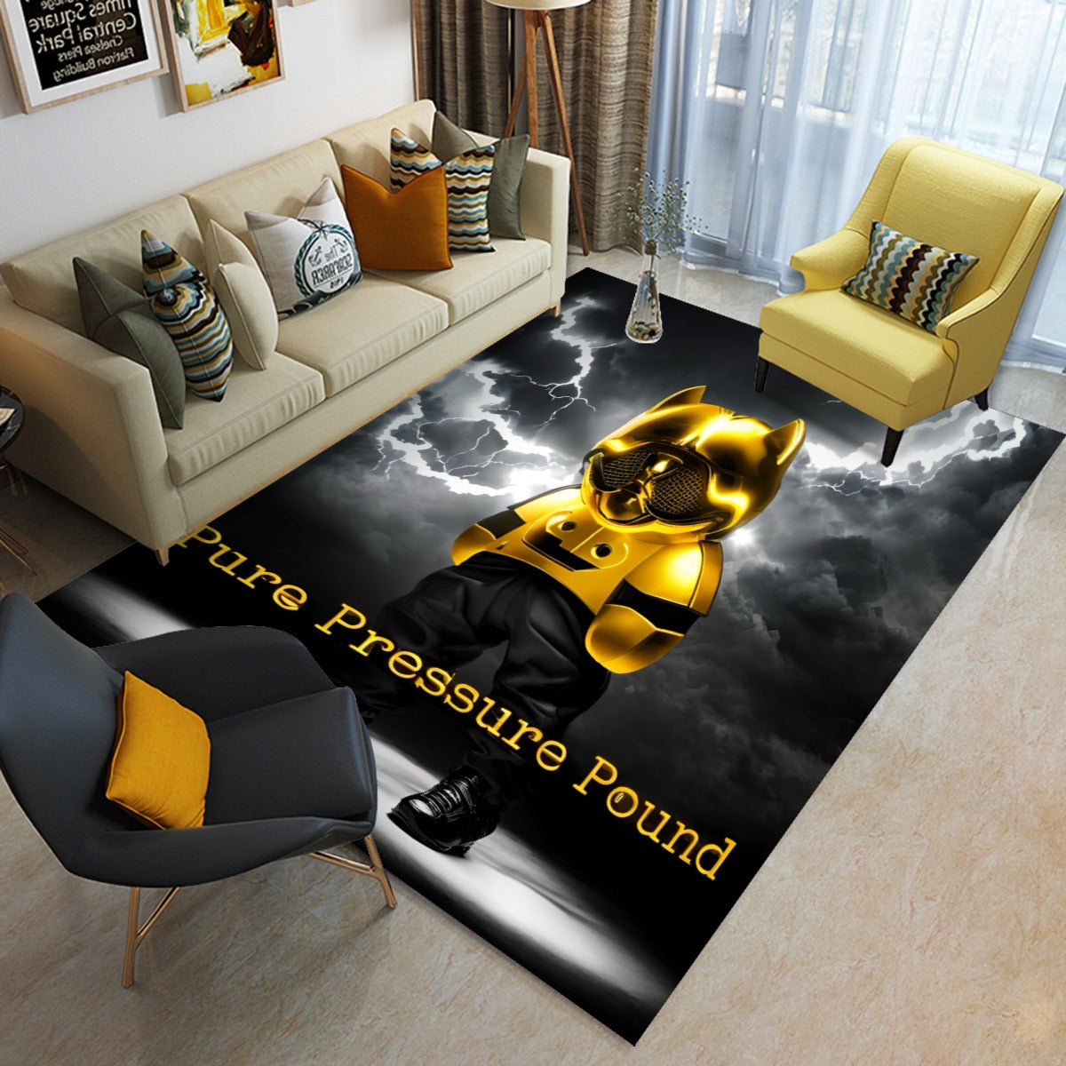 Foldable Rectangular Floor Mat