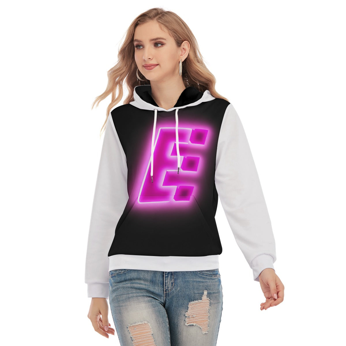 The Elite Experience
 Women's Slim Pullover Hoodie (pink)