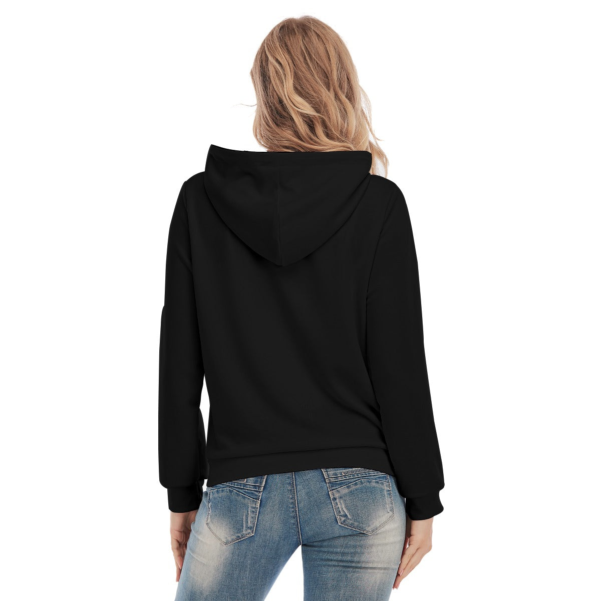 All-Over Print Women's Slim Pullover Hoodie