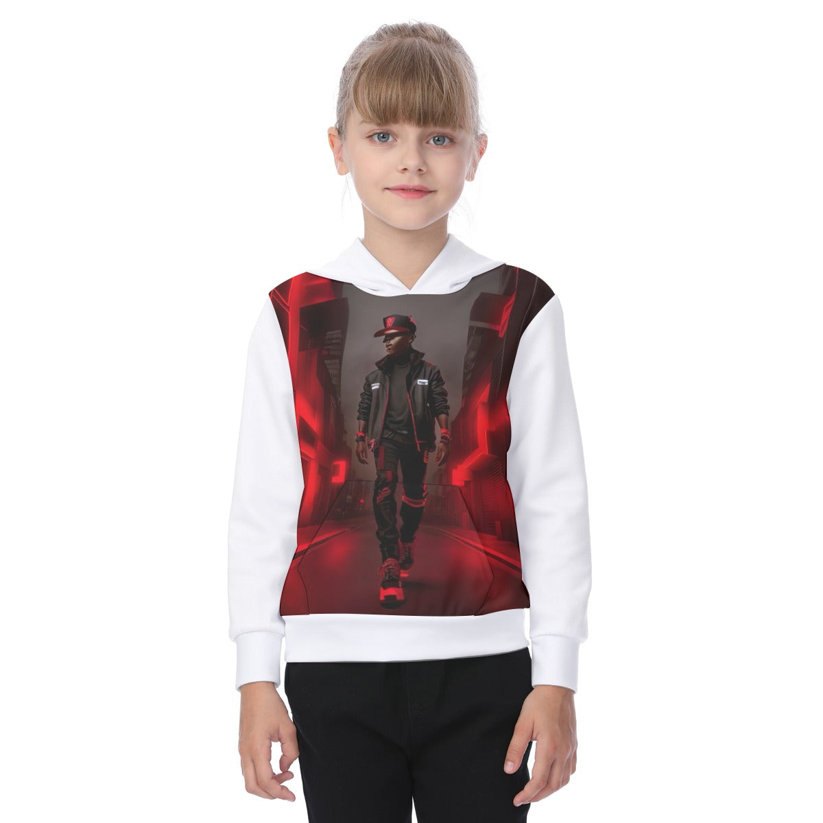 All-Over Print Oversized Kid's Hoodie