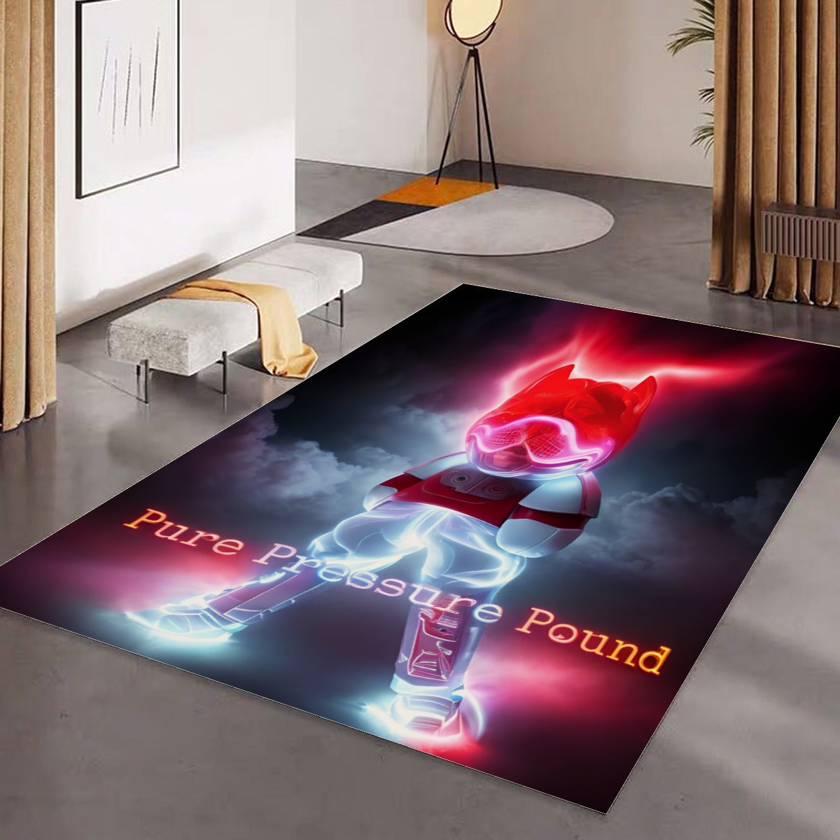 Foldable Rectangular Floor Mat