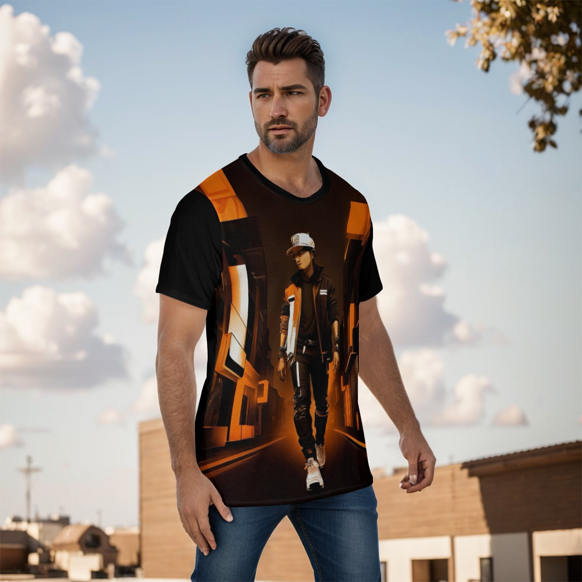 All-Over Print Men's O-Neck T-Shirt