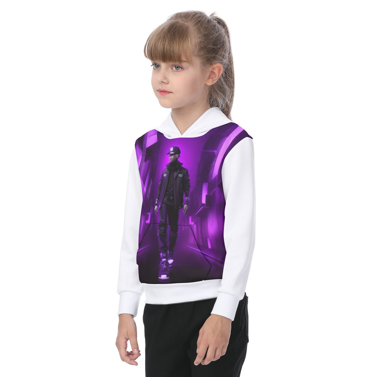 All-Over Print Oversized Kid's Hoodie