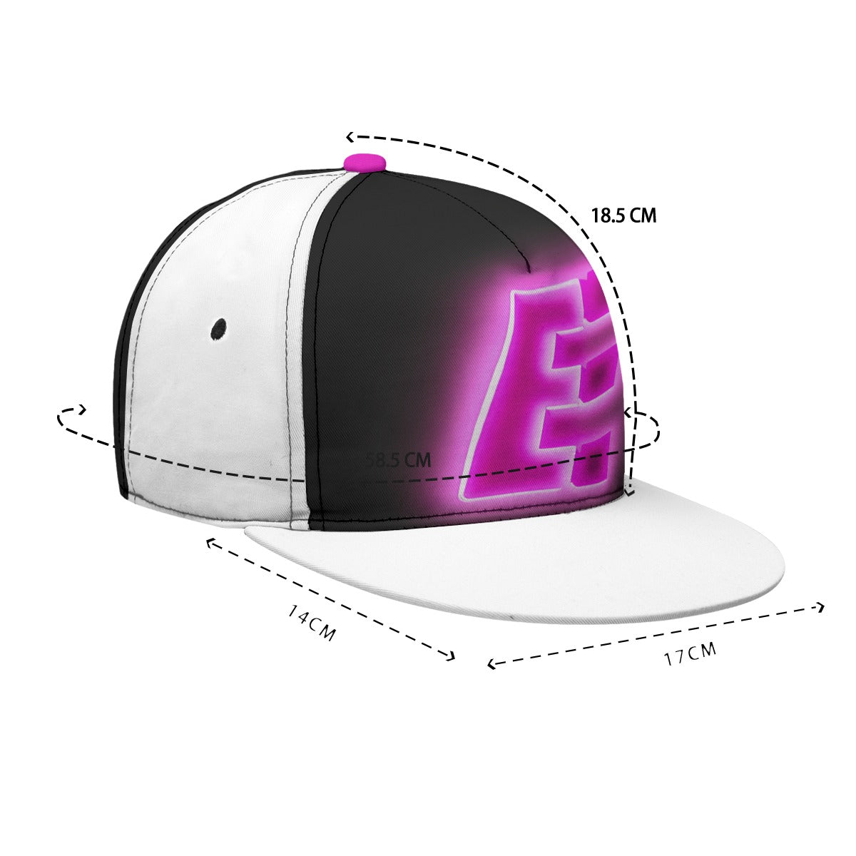 The Elite Experience
 Flat-Brim Baseball Cap With Box (pink)