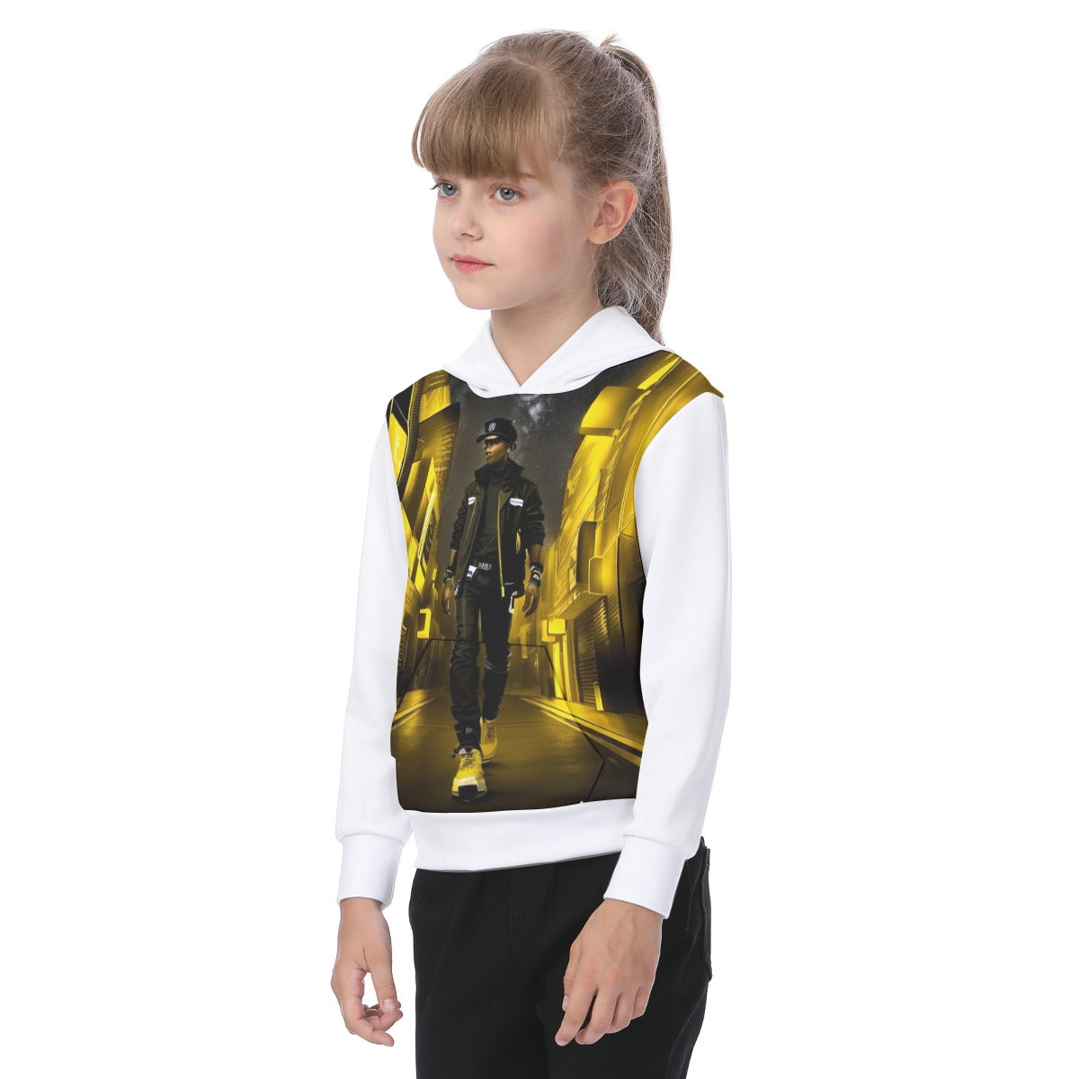 All-Over Print Oversized Kid's Hoodie