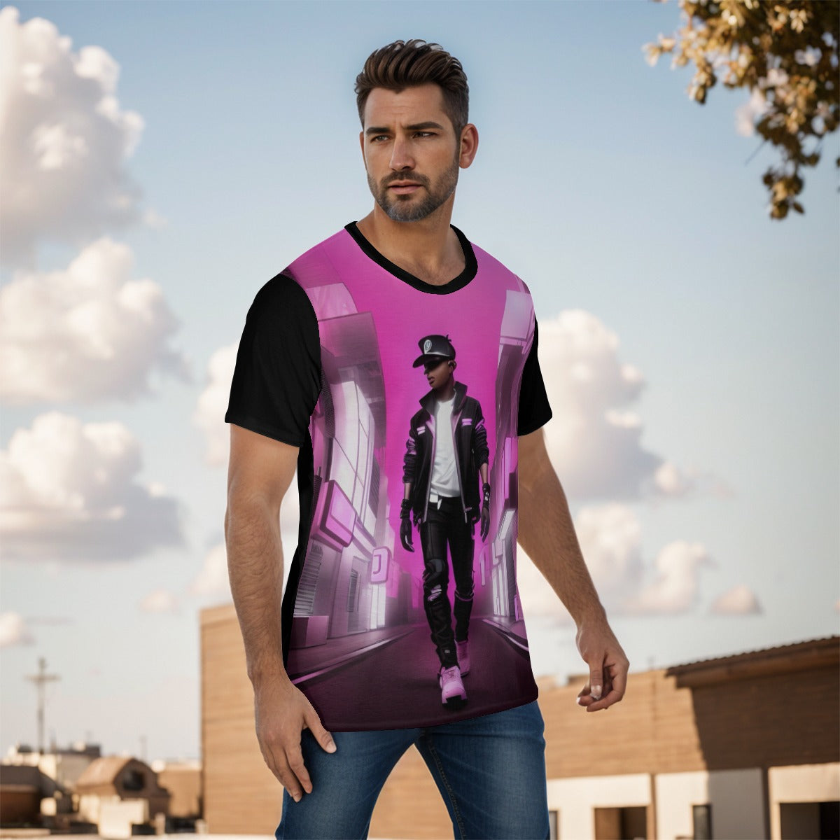 All-Over Print Men's O-Neck T-Shirt