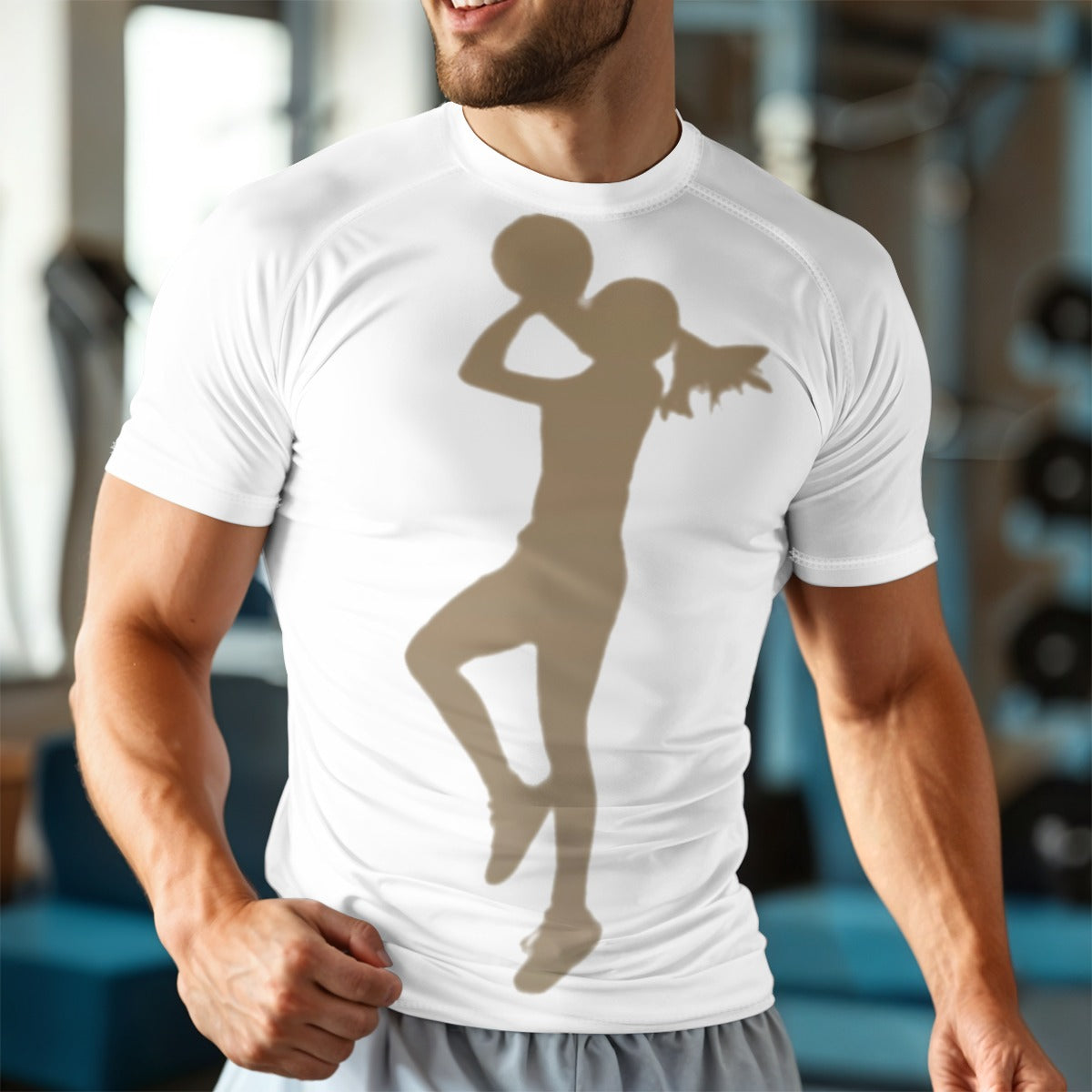 PG Yergey: It’s Just Different
 Yoga Sports Short Sleeve T-Shirt (Tan)