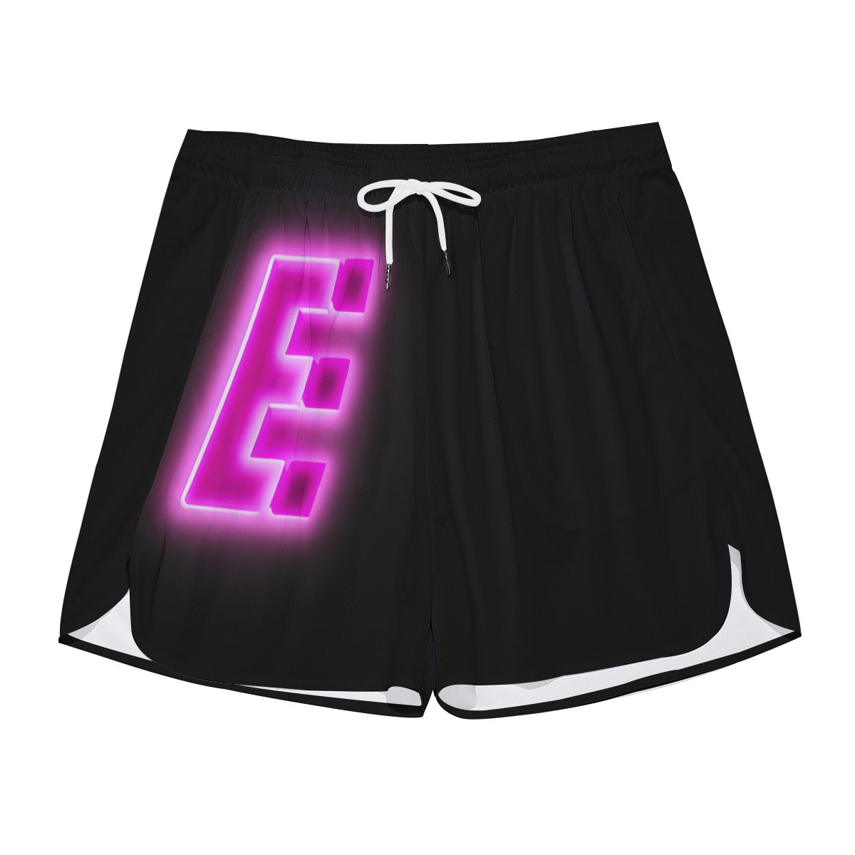 The Elite Experience
 Men's Side Split Running Sport Shorts (Pink)