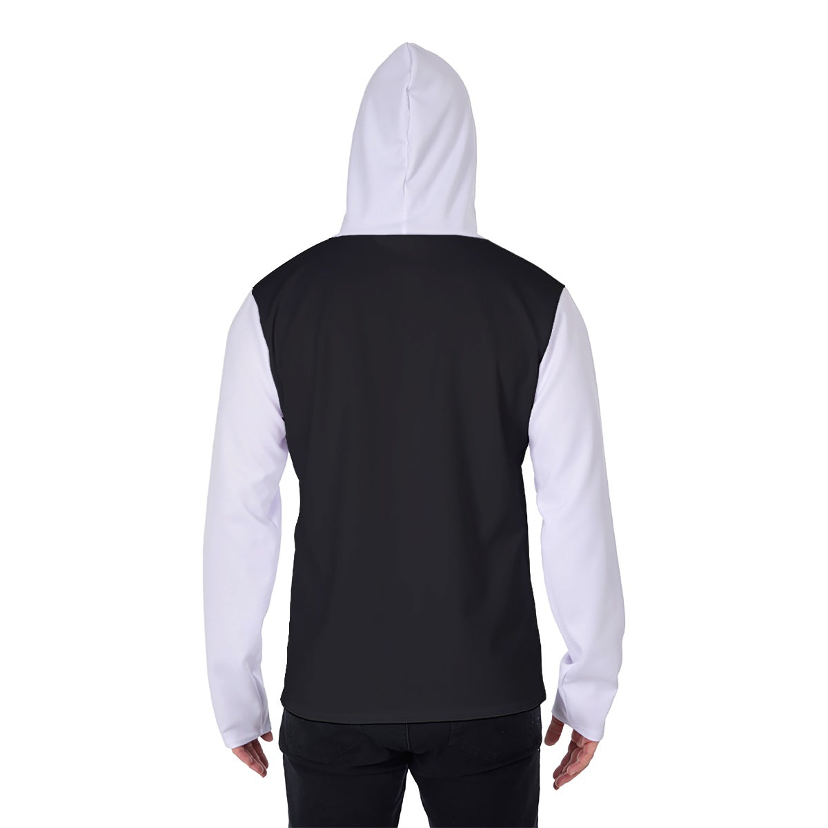 Zen Q
 Men's Pullover Hoodie With Mask