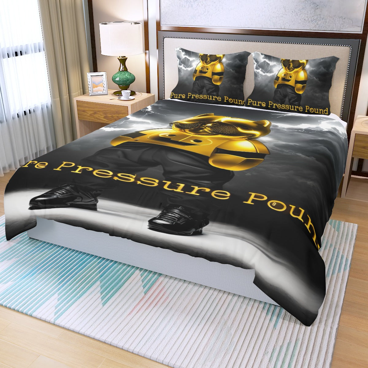 Three Piece Duvet Bedding Set