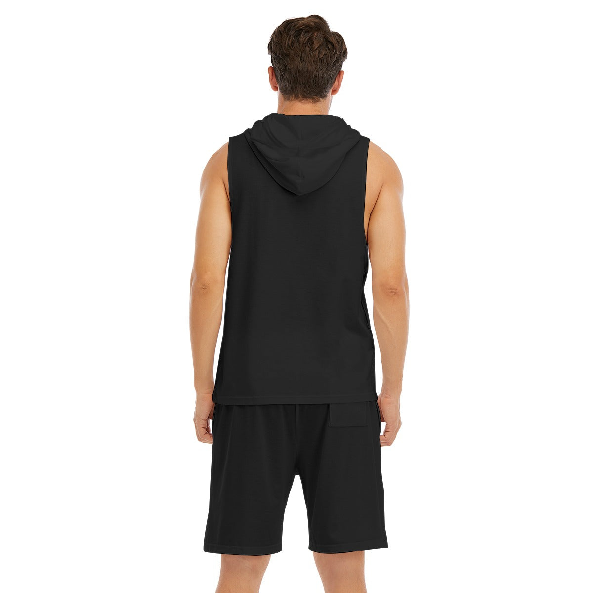 Zen Q
 Men's Sleeveless Vest And Shorts Set