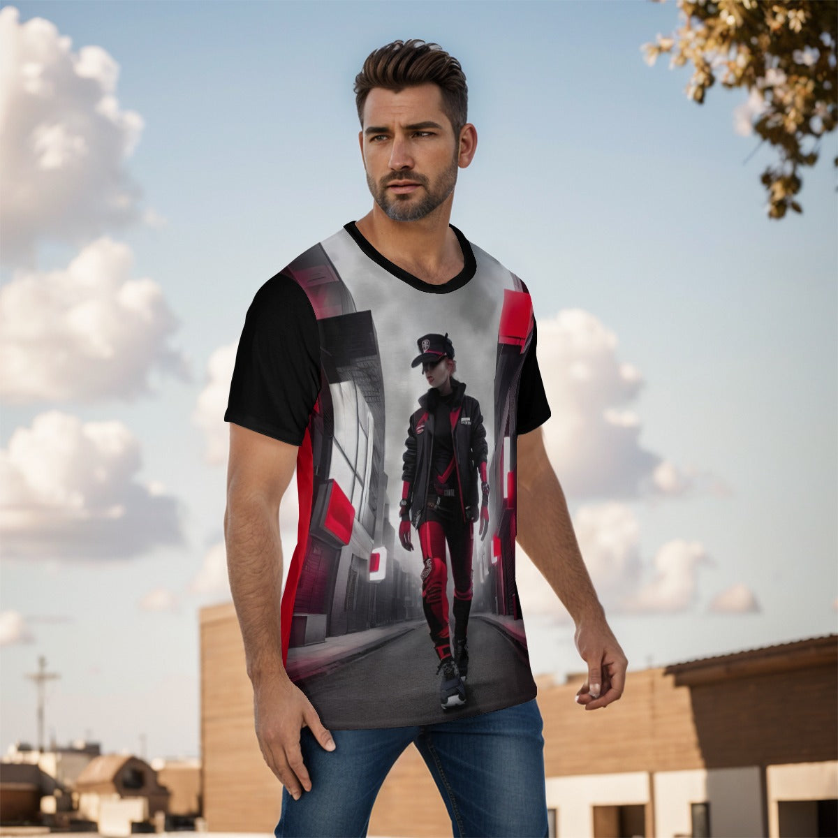 All-Over Print Men's O-Neck T-Shirt