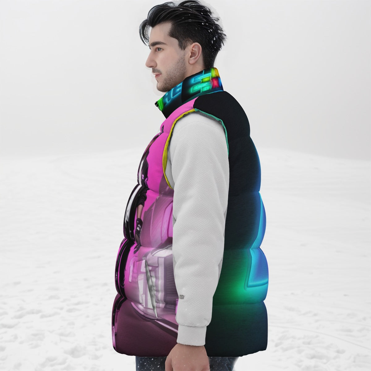 All-Over Print Unisex Down Vest