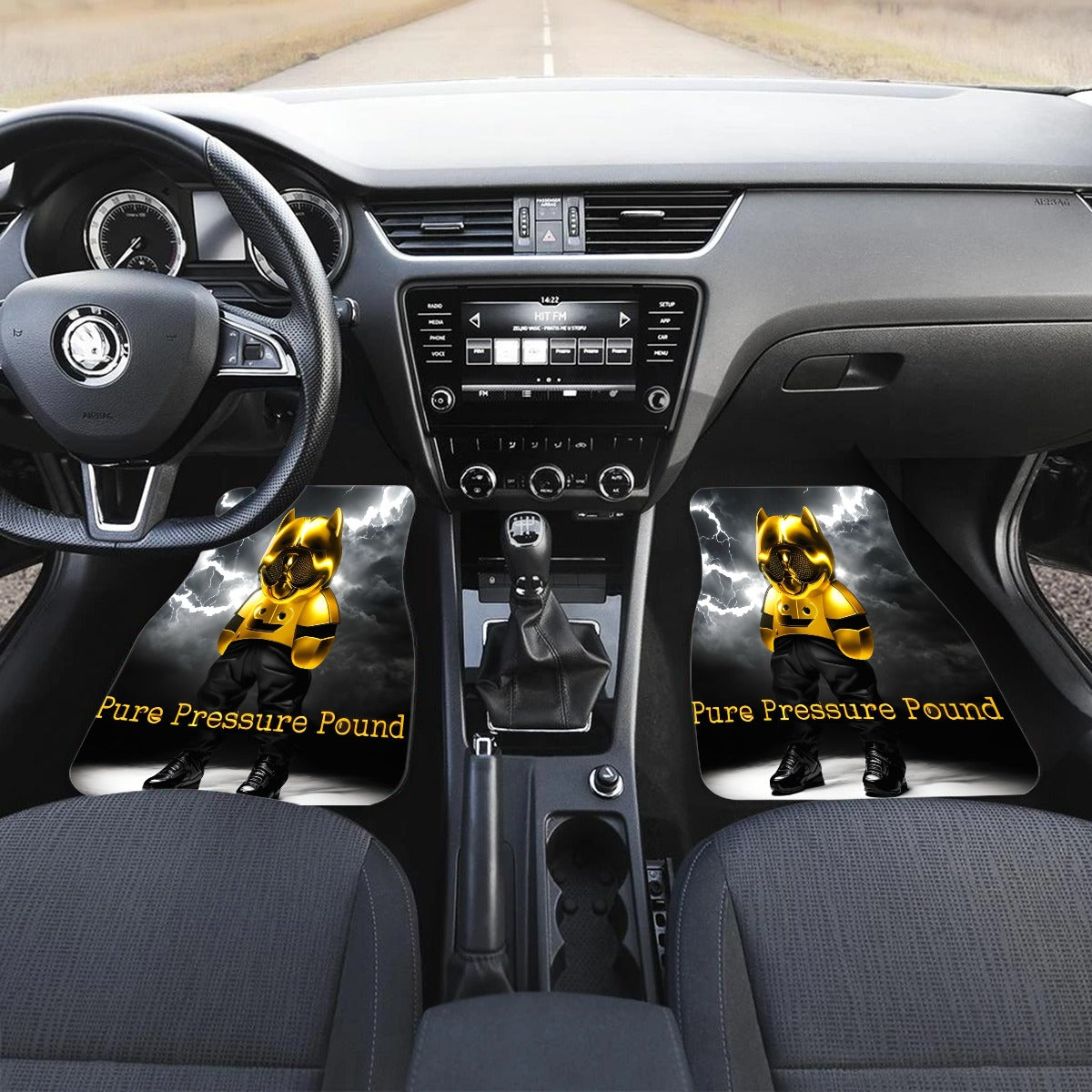 Front row car mats (2pcs)