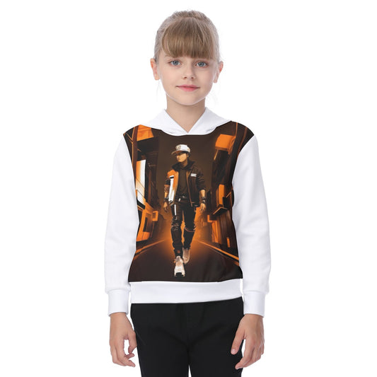 All-Over Print Kid's Heavy Fleece Hoodie