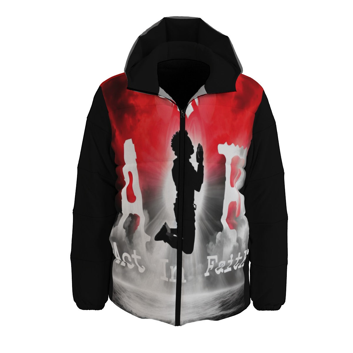 All-Over Print Unisex Down Jacket