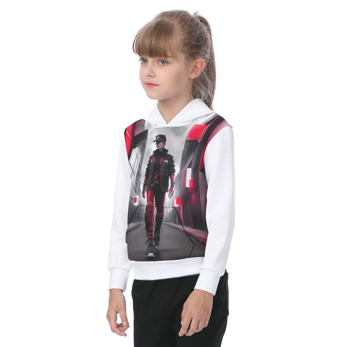 All-Over Print Oversized Kid's Hoodie