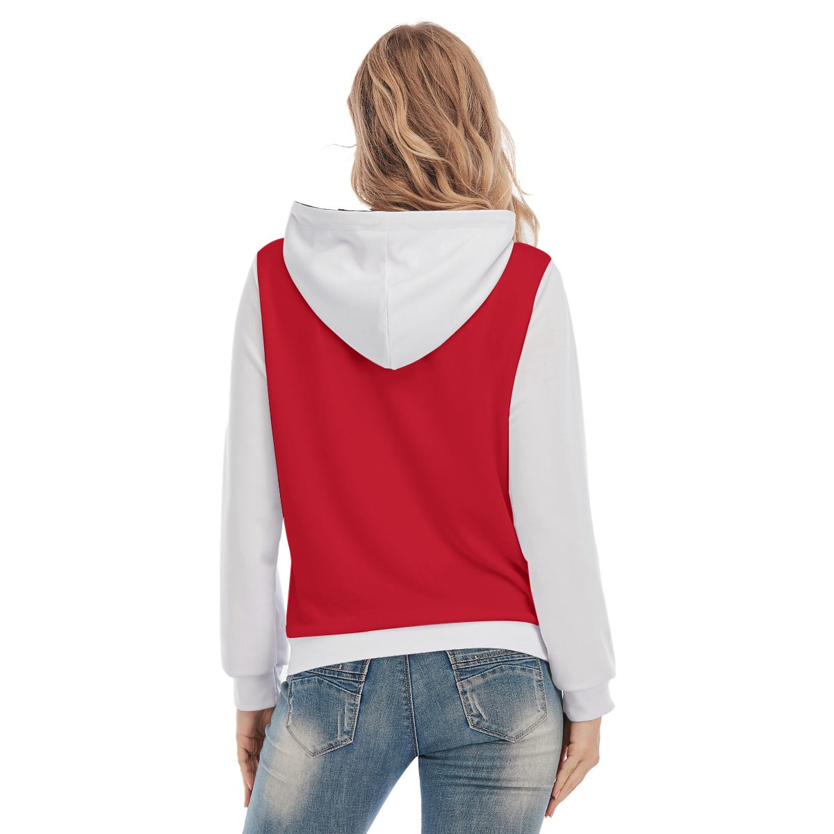 All-Over Print Women's Slim Pullover Hoodie