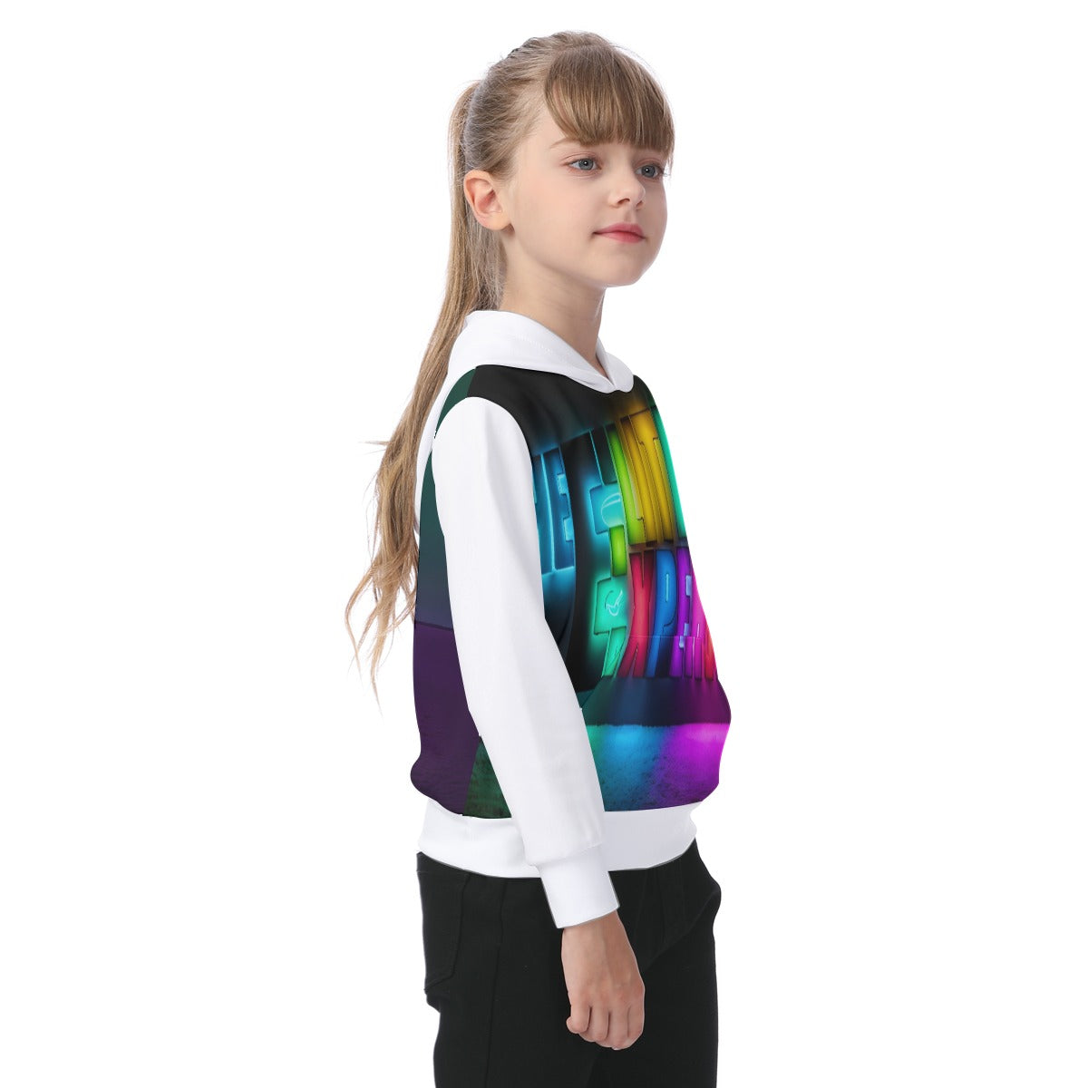 All-Over Print Kid's Heavy Fleece Hoodie