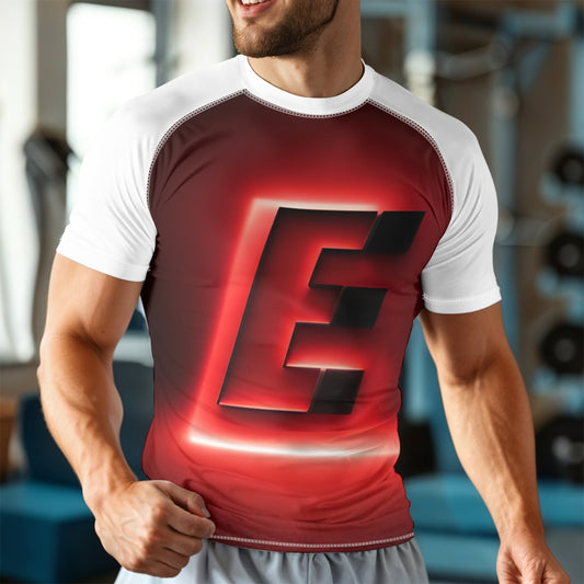 The Elite Experience
 Unisex Yoga Sports Short Sleeve T-Shirt (red)