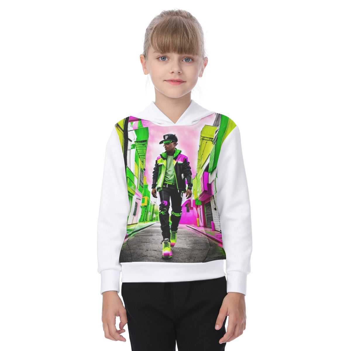 All-Over Print Oversized Kid's Hoodie