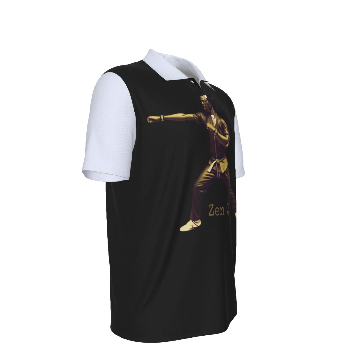 All-Over Print Men's UV Protection POLO Shirt