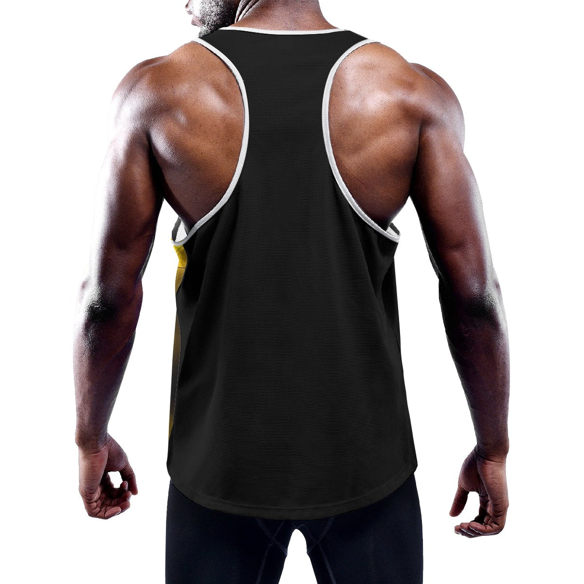 All-Over Print Men's Slim Y-Back Muscle Tank Top