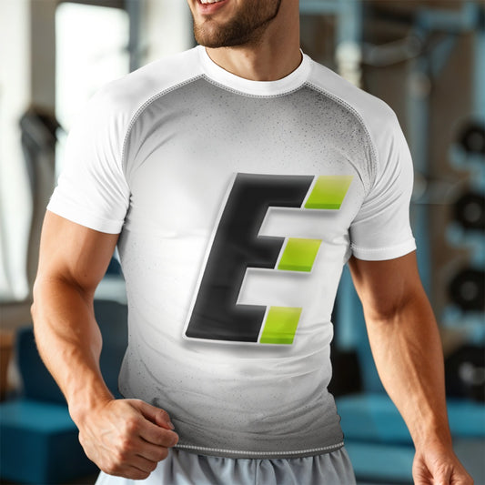 The Elite Experience
 Unisex Yoga Sports Short Sleeve T-Shirt (Lime Green)