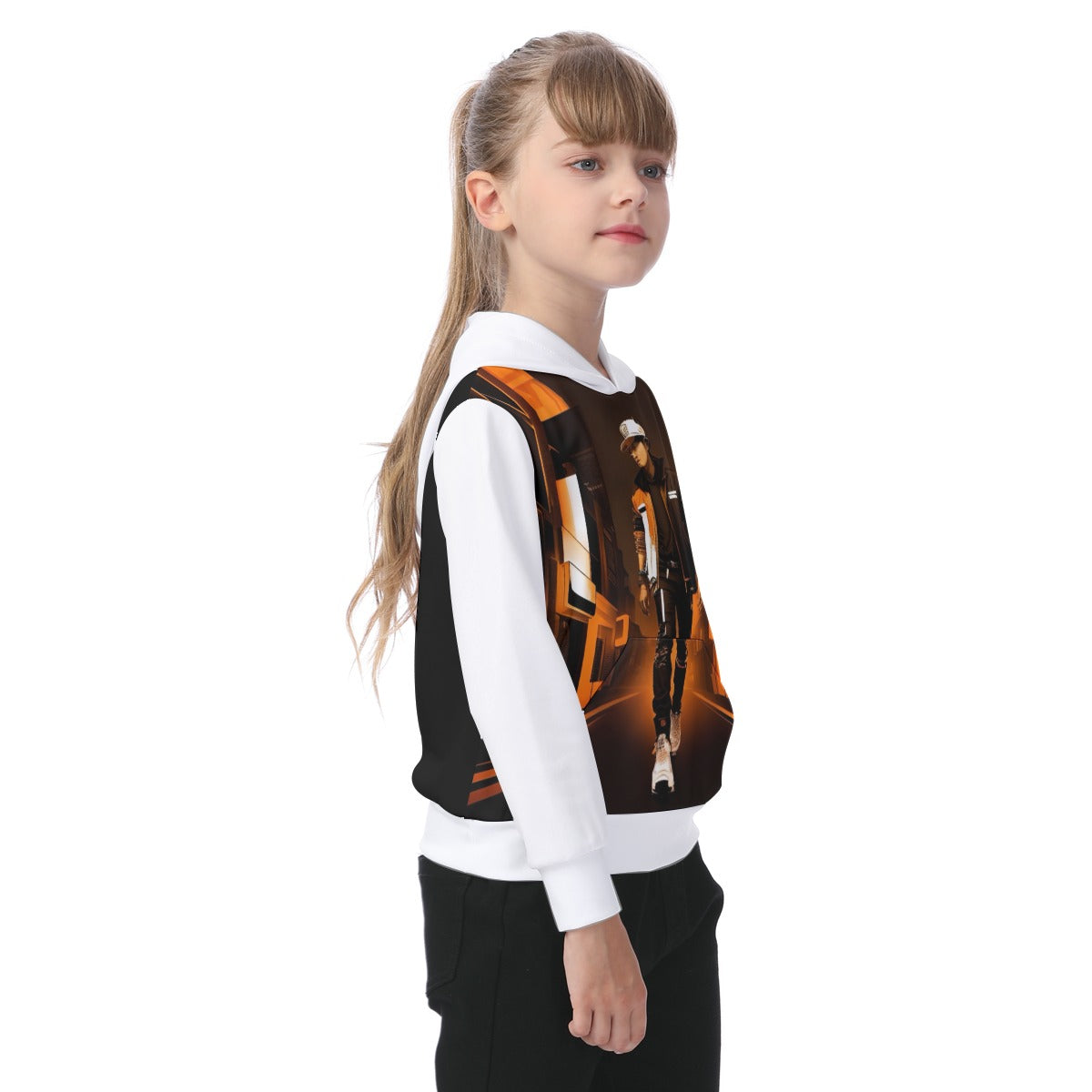 All-Over Print Oversized Kid's Hoodie