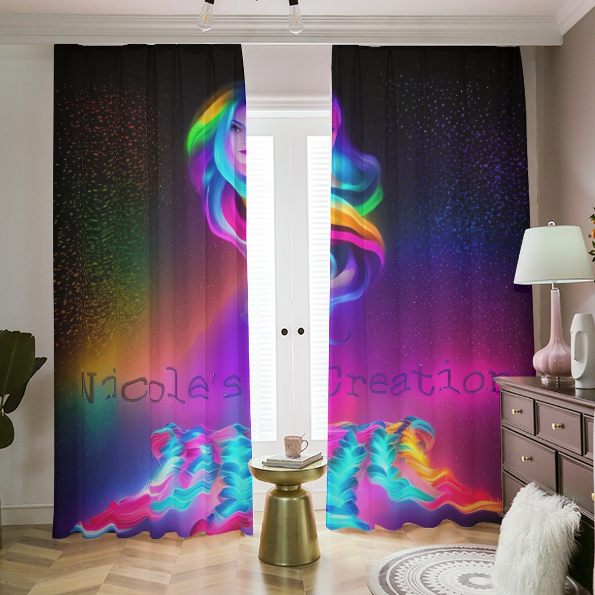 Blackout Curtains with Hooks | 265(gsm)