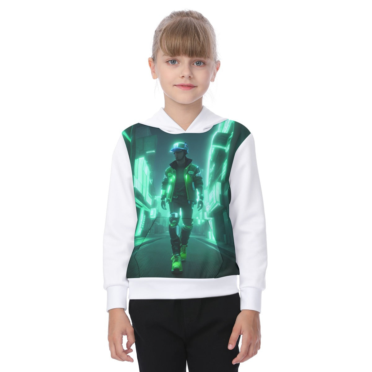 All-Over Print Oversized Kid's Hoodie