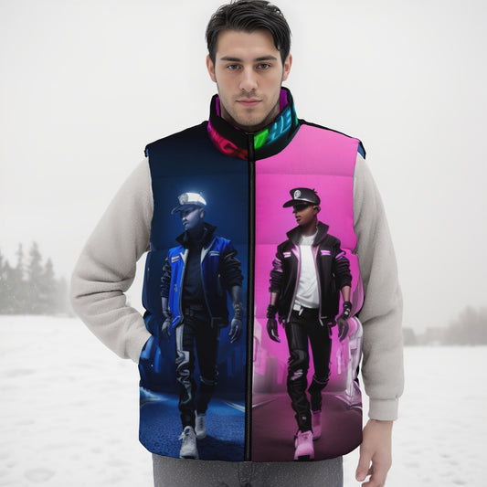 All-Over Print Unisex Down Vest