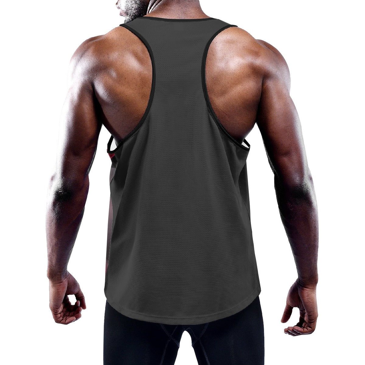 All-Over Print Men's Slim Y-Back Muscle Tank Top