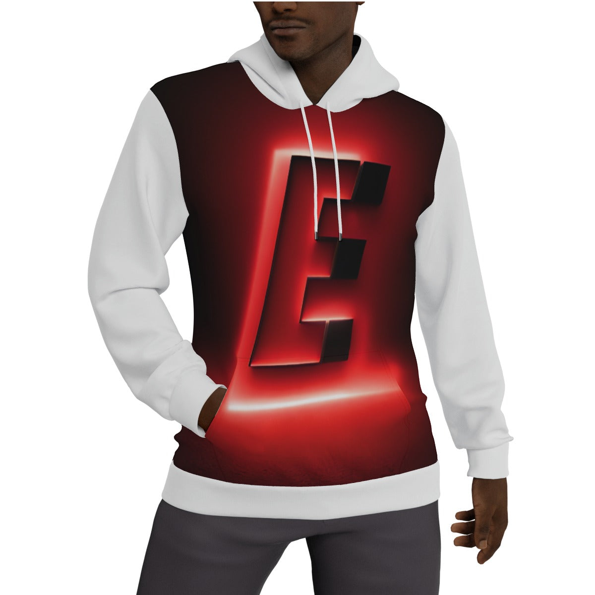 The Elite Experience
 Men's Thicken Pullover Hoodie (red)