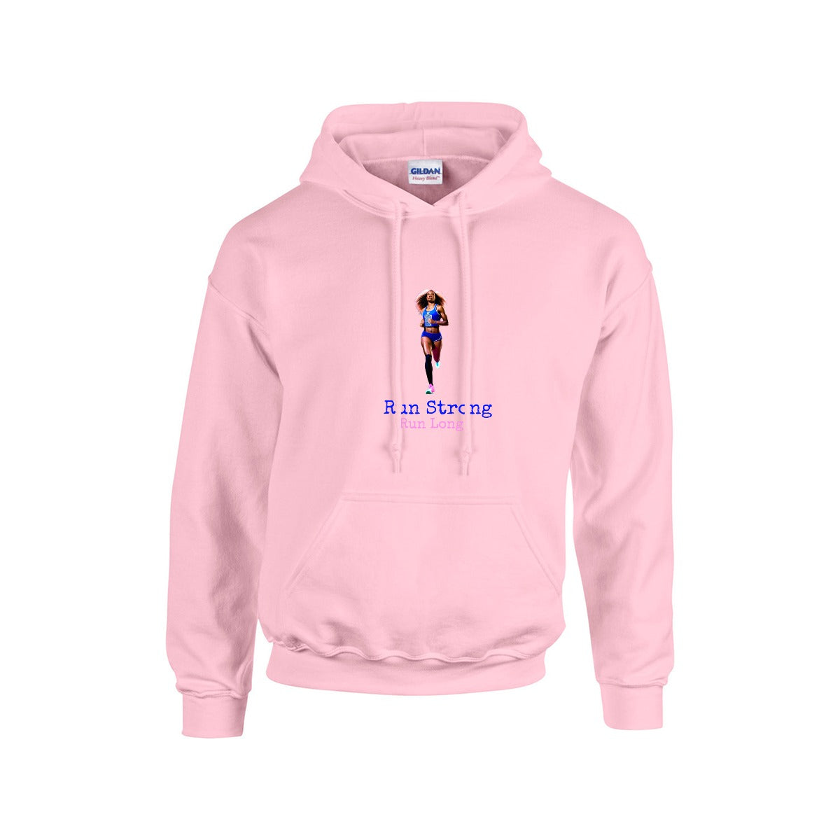 Run Strong Run Long - Men's Hoodie