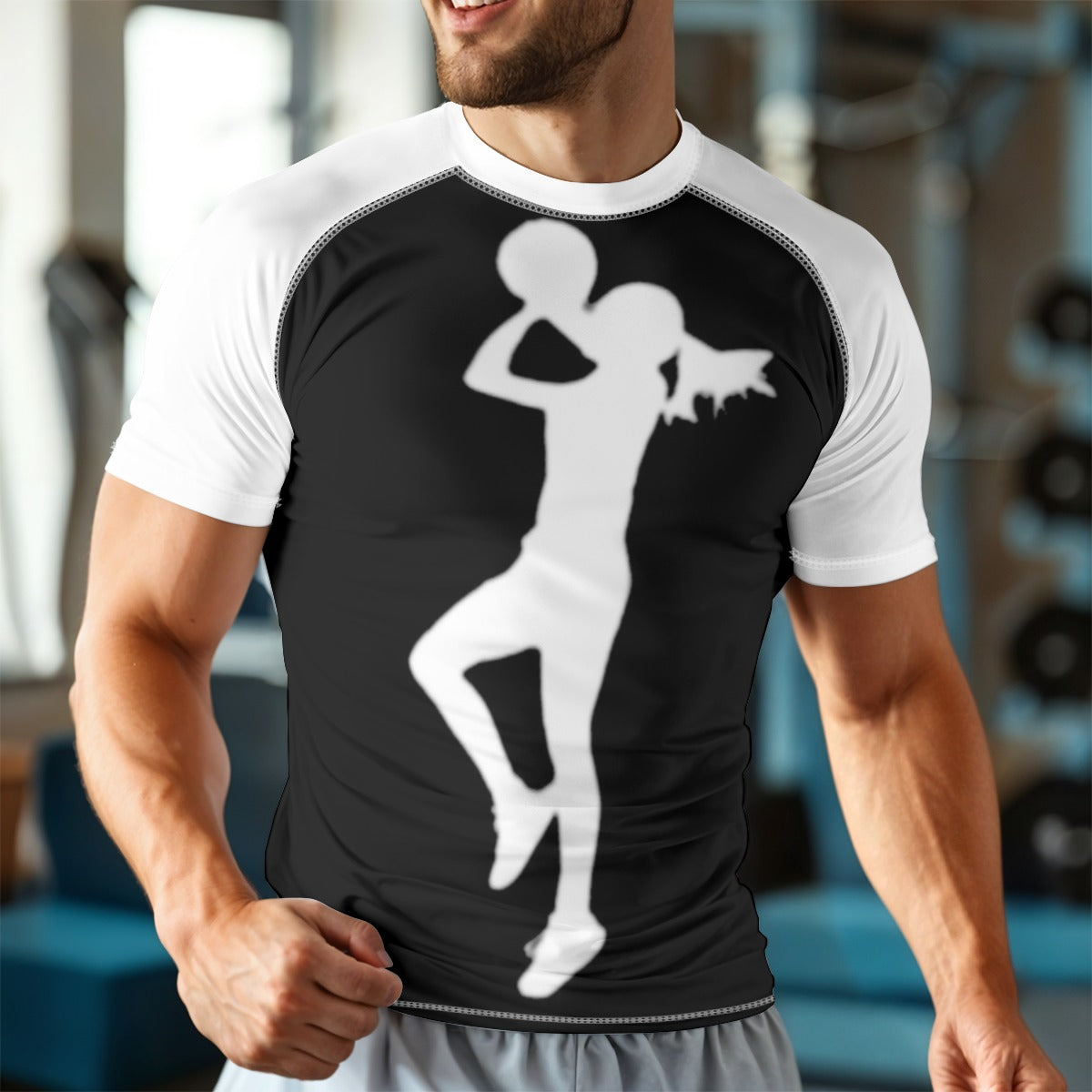 PG Yergey: It’s Just Different
 Yoga Sports Short Sleeve T-Shirt (black / white)