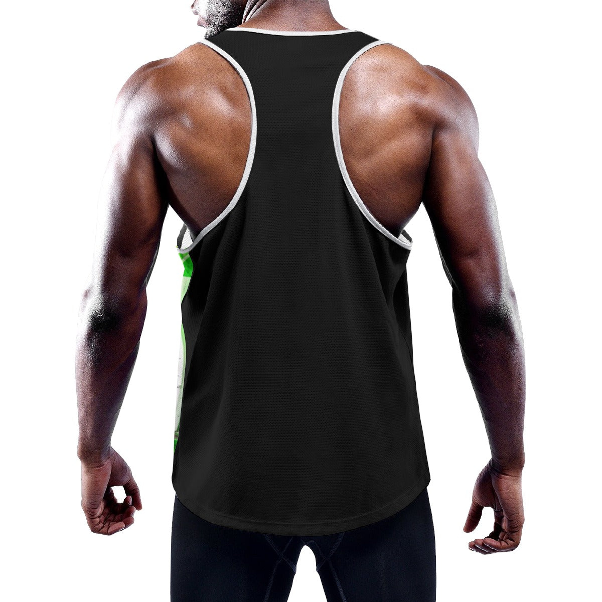 All-Over Print Men's Slim Y-Back Muscle Tank Top