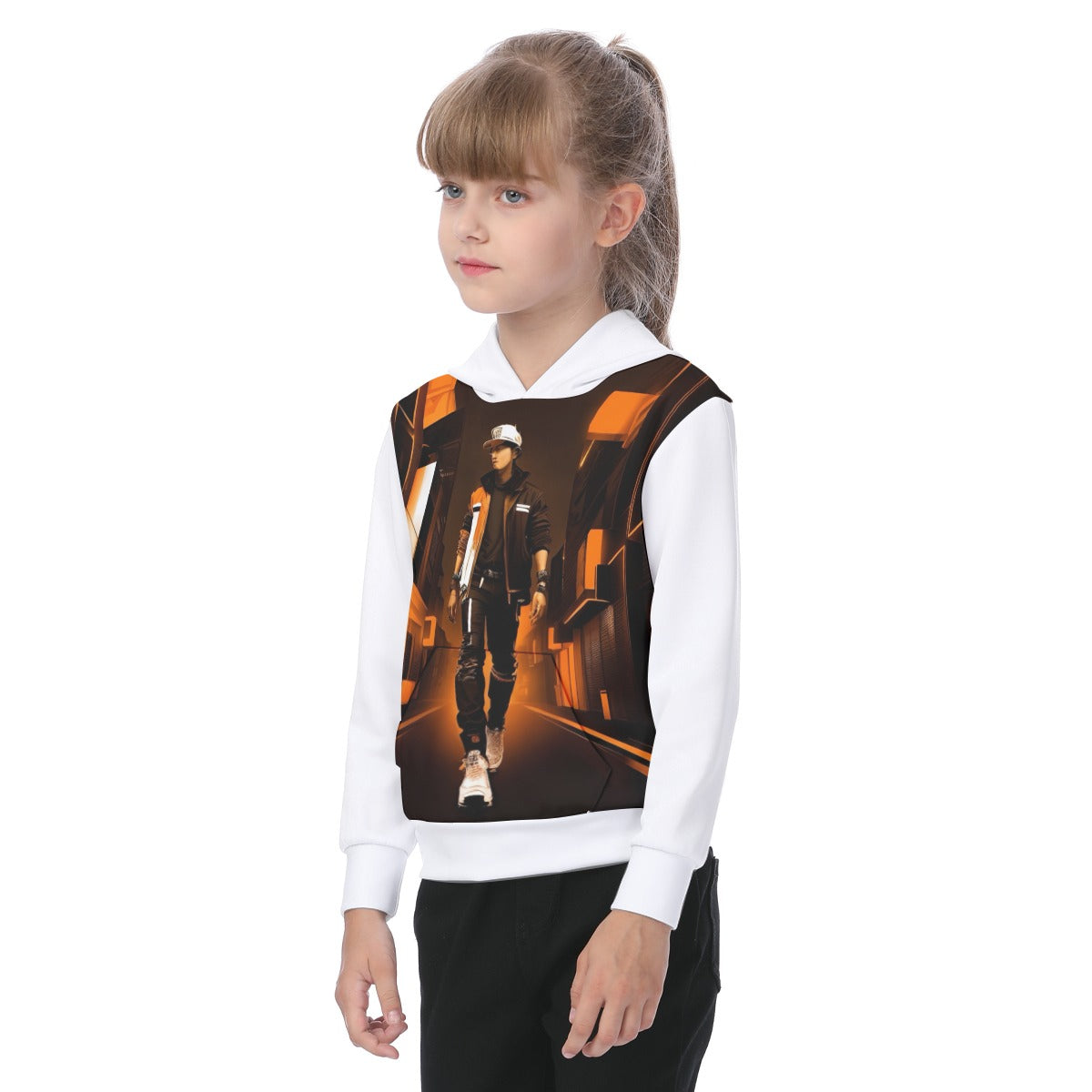 All-Over Print Oversized Kid's Hoodie