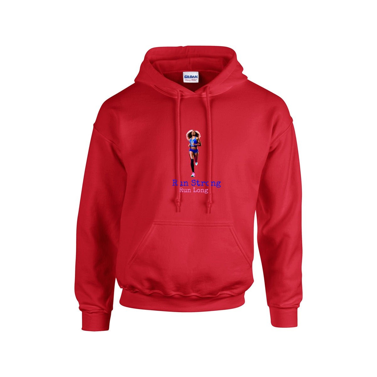 Run Strong Run Long - Men's Hoodie