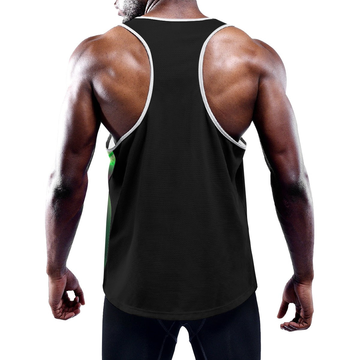 All-Over Print Men's Slim Y-Back Muscle Tank Top