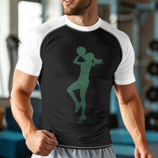 PG Yergey: It’s Just Different
 Yoga Sports Short Sleeve T-Shirt (green)