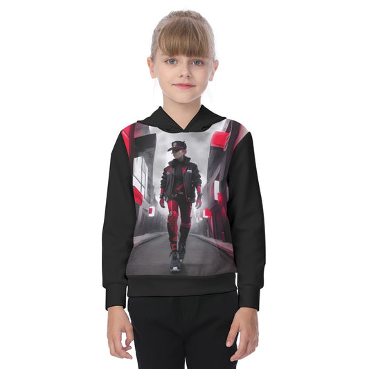 All-Over Print Kid's Heavy Fleece Hoodie