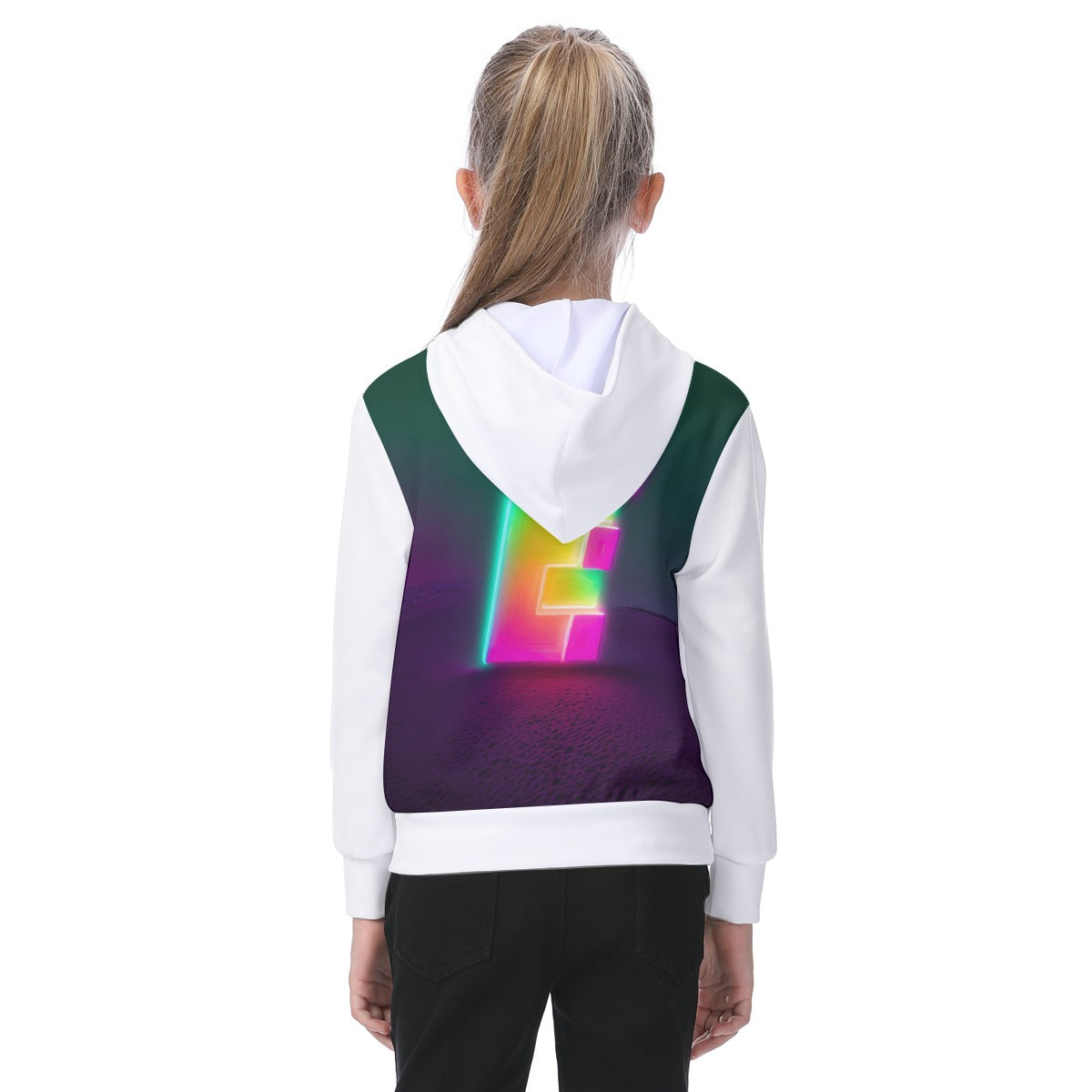 All-Over Print Kid's Heavy Fleece Hoodie