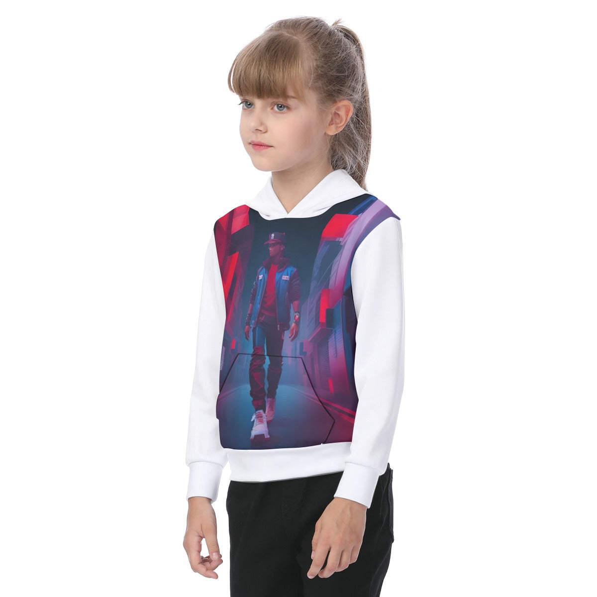 All-Over Print Oversized Kid's Hoodie