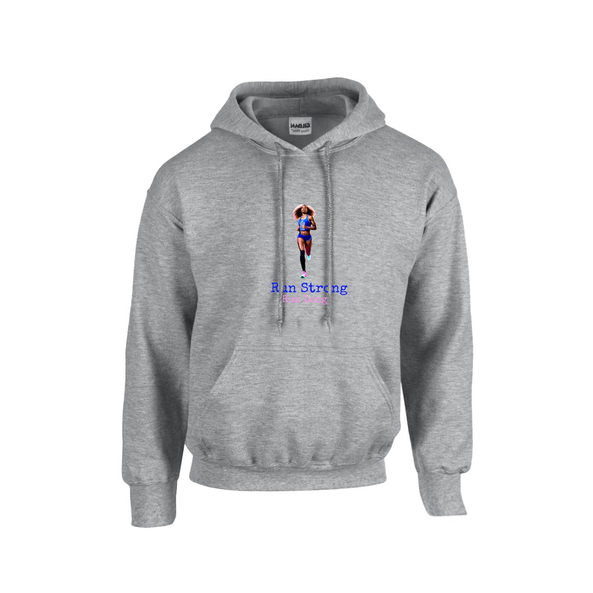 Run Strong Run Long - Men's Hoodie