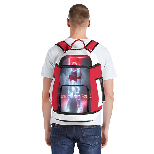 All-Over Print Multifunctional Backpack