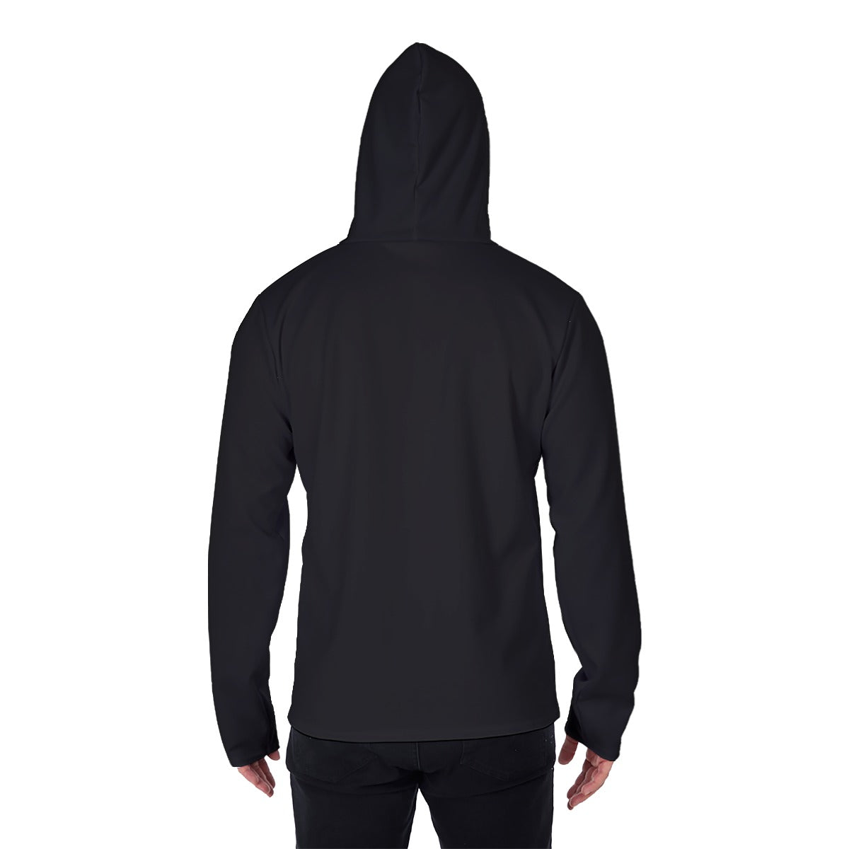 All-Over Print Men's Pullover Hoodie With Mask