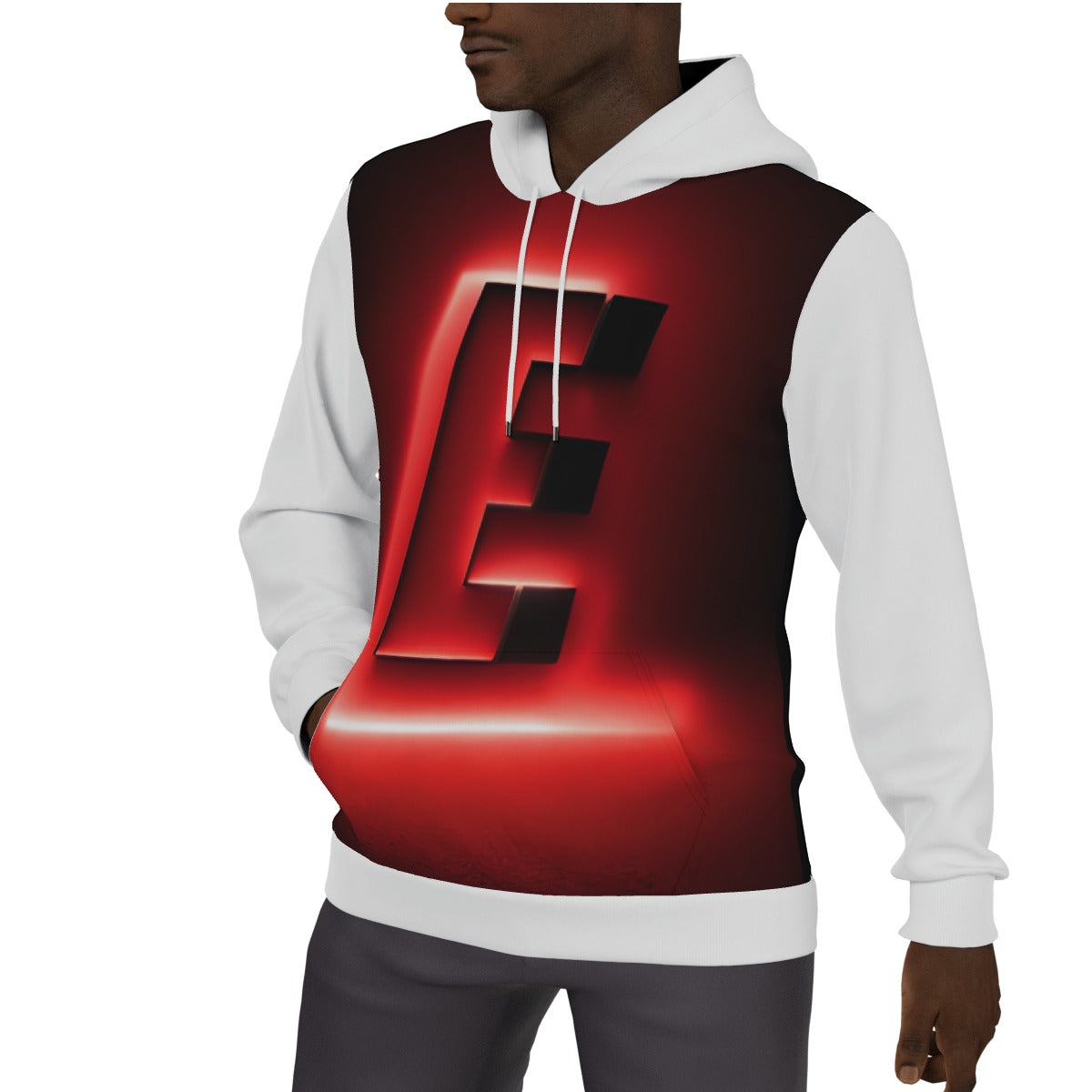 The Elite Experience
 Men's Thicken Pullover Hoodie (red)